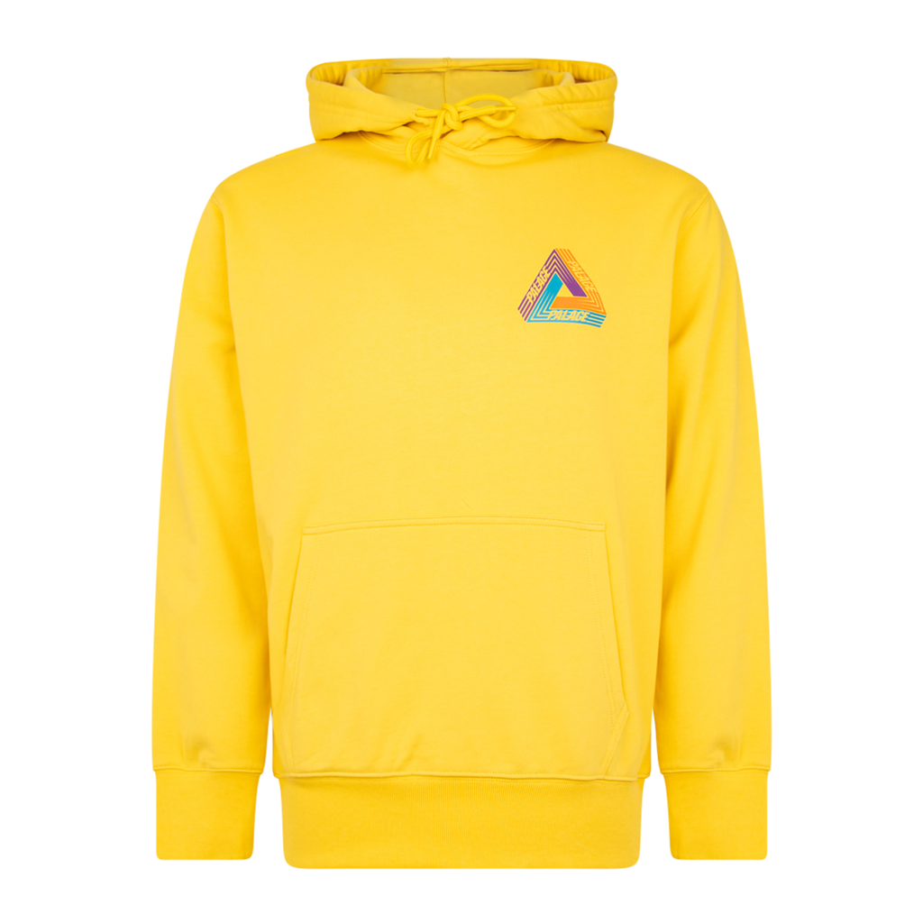 Palace yellow hoodie best sale