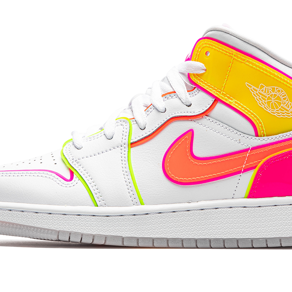 Air jordan 1 mid Se Gs buy ‘Edge Glow’