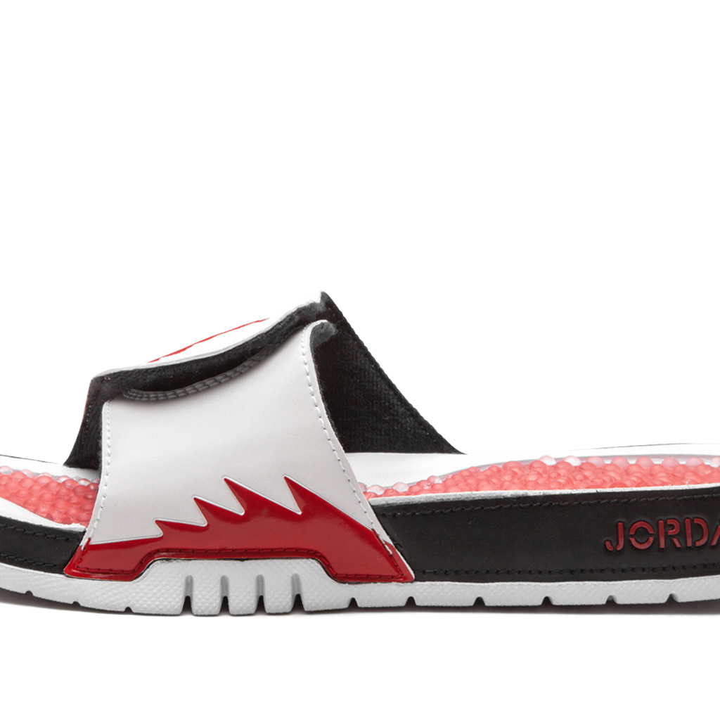 JORDAN Jordan Hydro 5 Retro Slide Fire Red 5 Stadium Goods