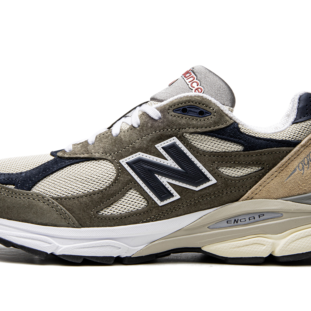 Olive green new balance 990 best sale