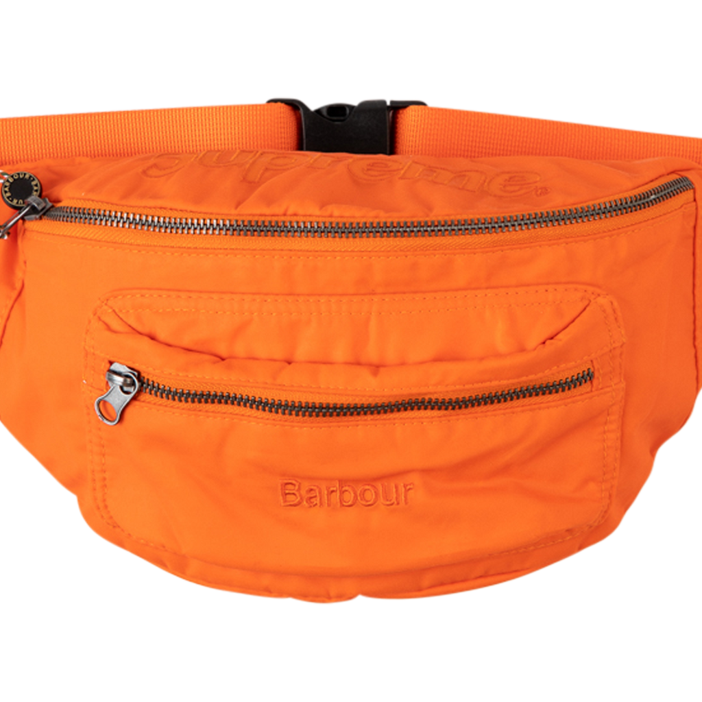 Barbour Waxed Cotton Waist Bag – Stadium Goods