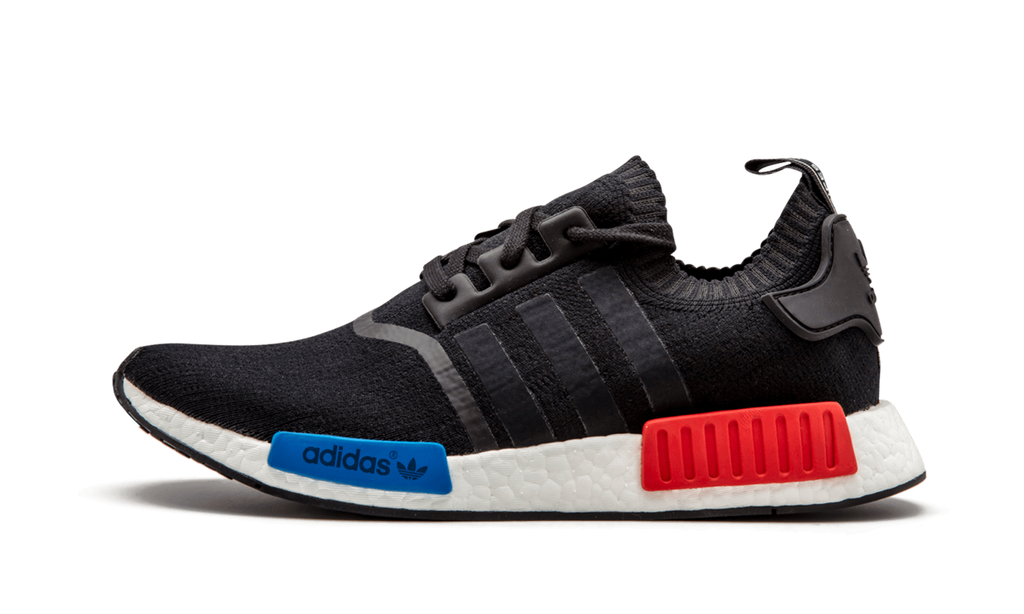 Adidas Nmd R1 PK OG Black Red Blue Shoes